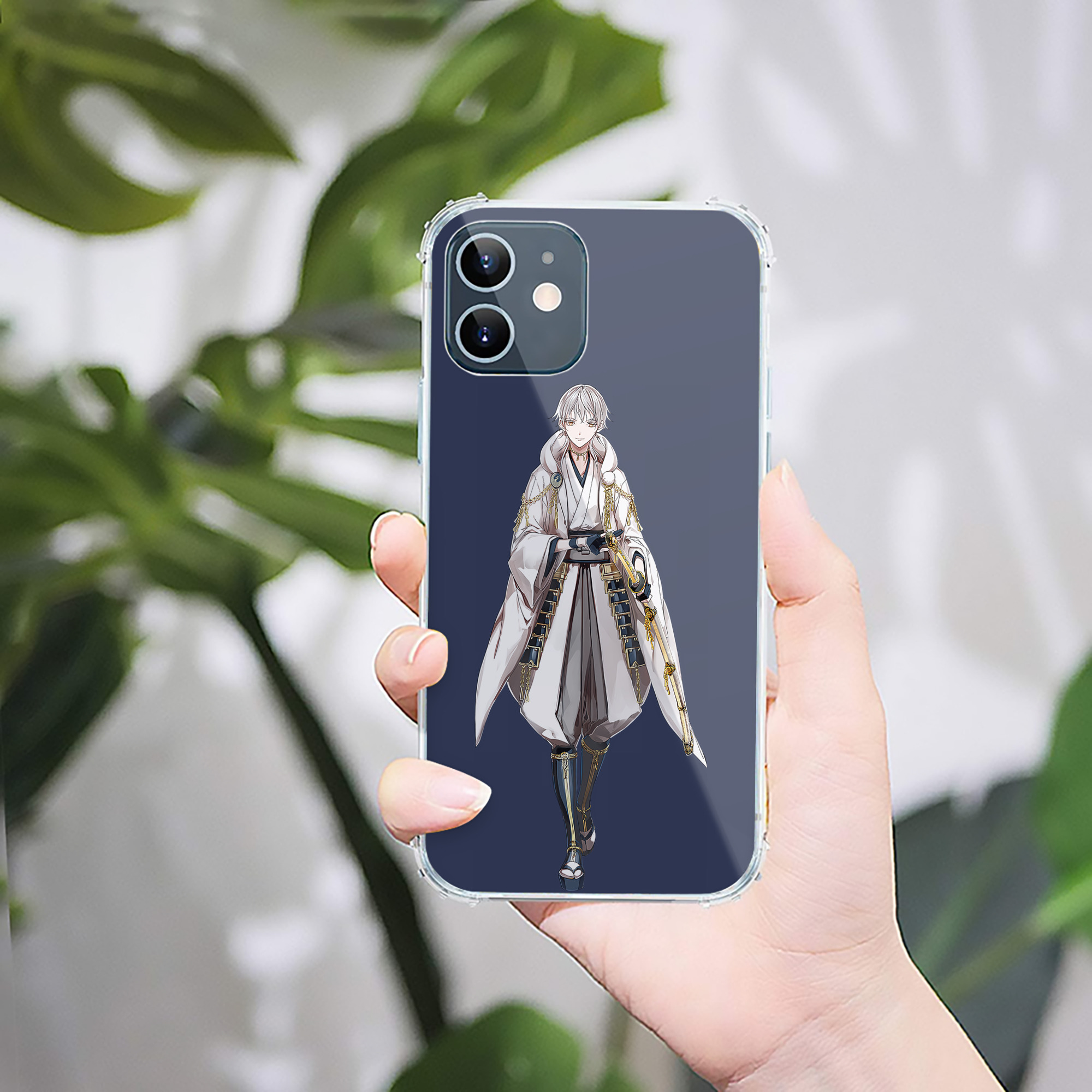 （画像用） 刀剣乱舞 Touken Ranbu 【iPhone 12シリーズ対応】透明スマホケース（クリアソフトケース）